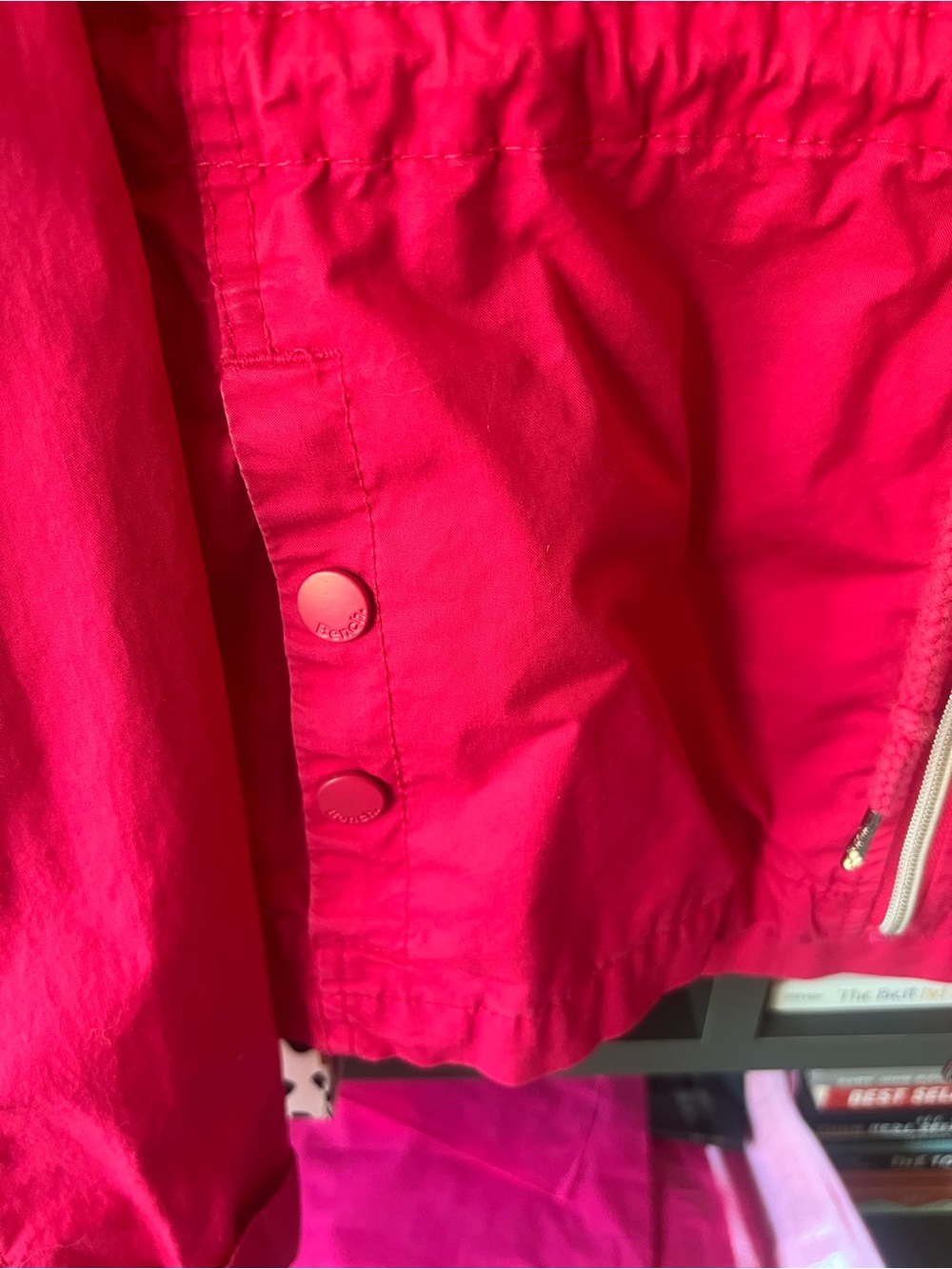 Bench Hot Pink Zip-Front Utility Jacket - Picture 4 of 11